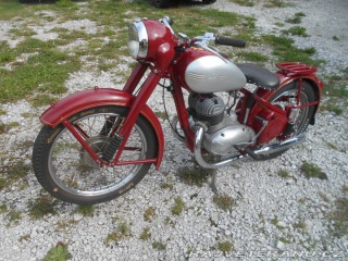Jawa 350 18 pérák 1952