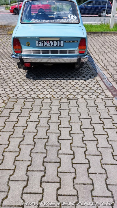 Škoda 120 L vlaštovka 1977