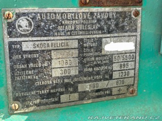 Škoda Felicia cabrio 1960