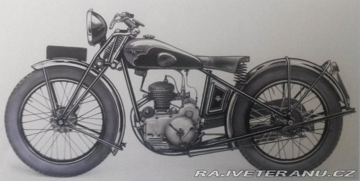 Ostatní značky Ostatní modely Motobécane B33A 1933
