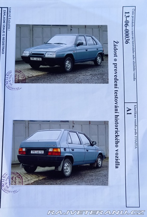 Škoda Favorit 136L 1989