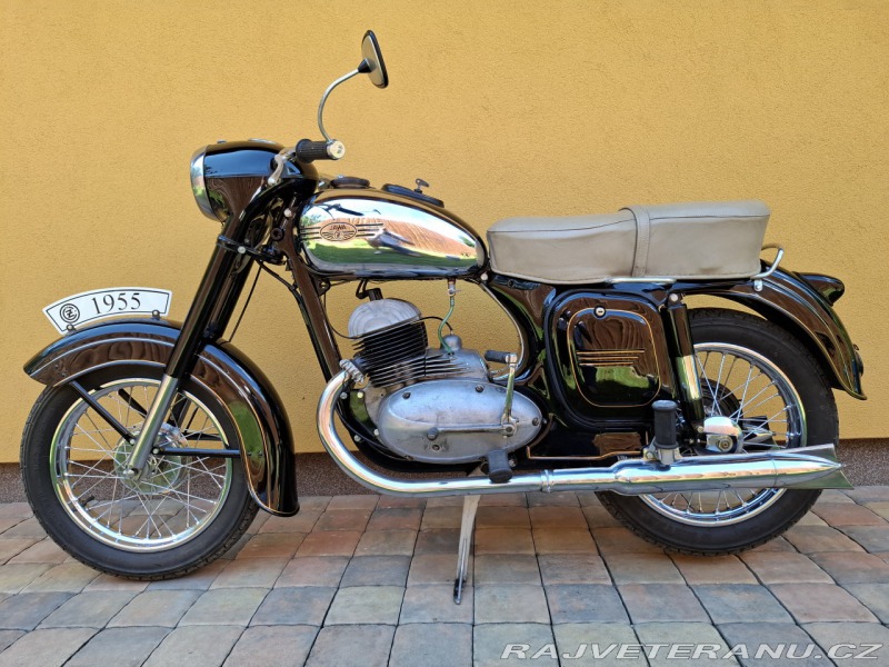 Jawa 350 kývačka půlbuben