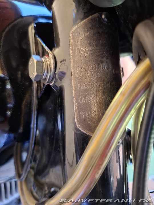 Jawa 350 kývačka půlbuben 1955