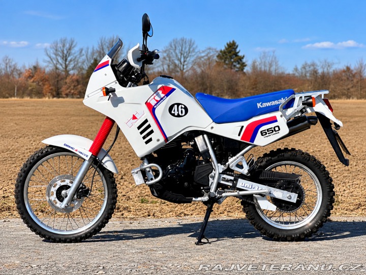 Kawasaki KL R 650 A1 – AUKCE 1987