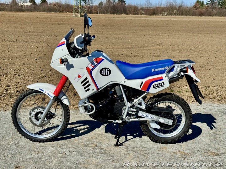 Kawasaki KL R 650 A1 – Raritní verze 1987