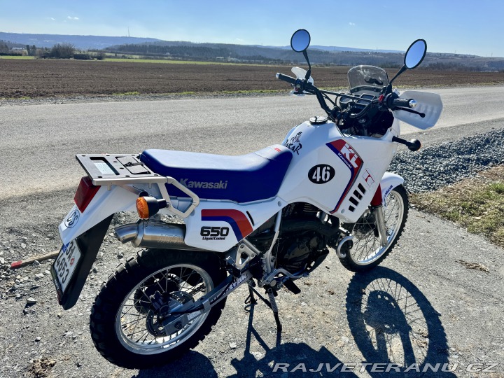 Kawasaki KL R 650 A1 – Raritní verze 1987
