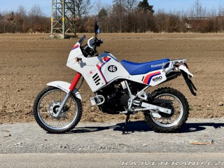 Kawasaki KL R 650 A1 – Raritní verze 1987