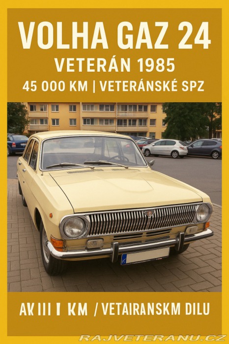 Volha GAZ-24 VOLGA GAZ 24 SCALDIA