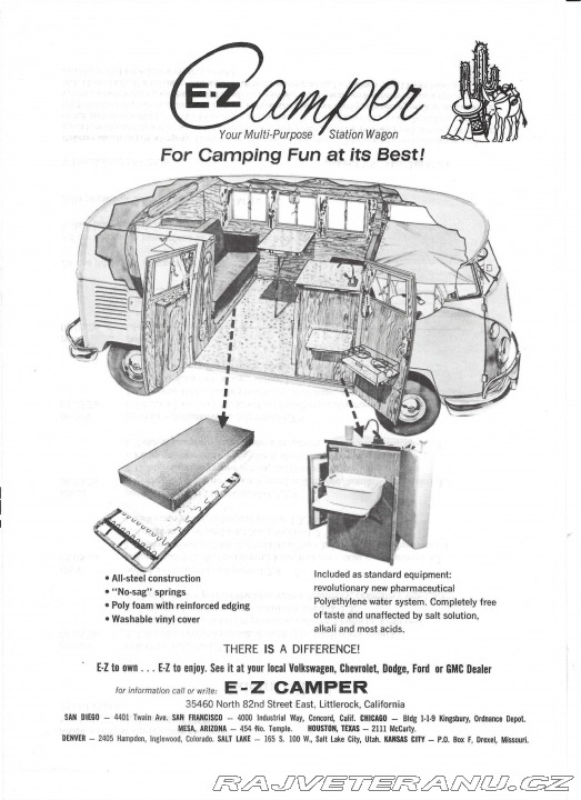 Volkswagen T1 EZ-Camper 1966