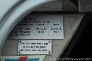 Ostatní značky Ostatní modely autokraft AC COBRA MK IV 1987