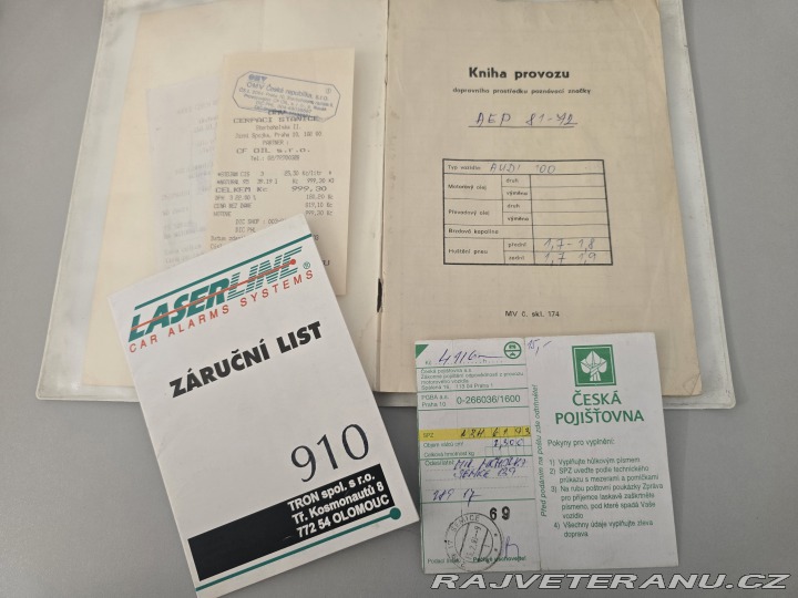 Audi 100 2.3E klima TOP stav 1991