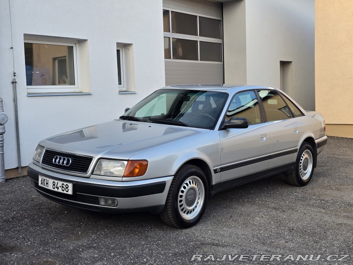 Audi 100 2.3E pětiválec A/C krásná 1991