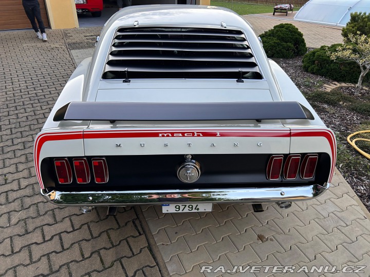 Ford Mustang Mach1 manuál 1969