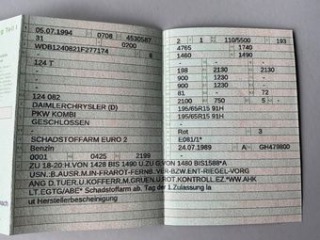 Mercedes-Benz E 220 T W124 1993