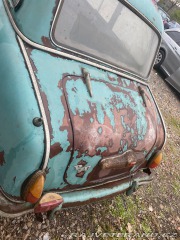 Trabant P70 AWZ se shrnovací střechou 1958