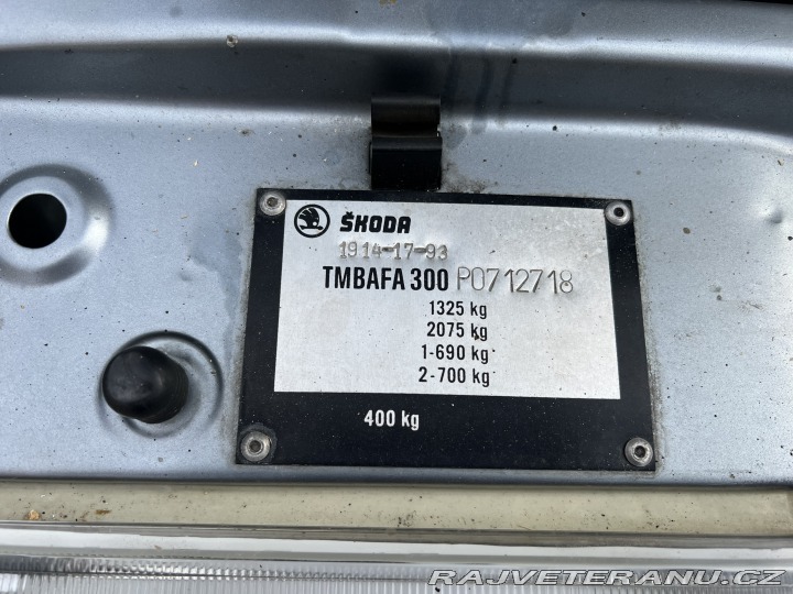 Škoda Favorit Silver line 1993