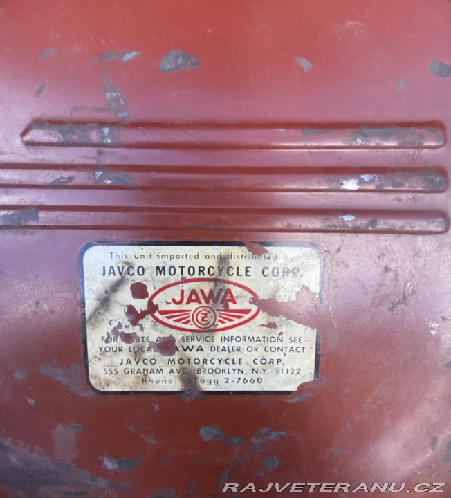 Jawa 250 590/01-vývoz USA 1966