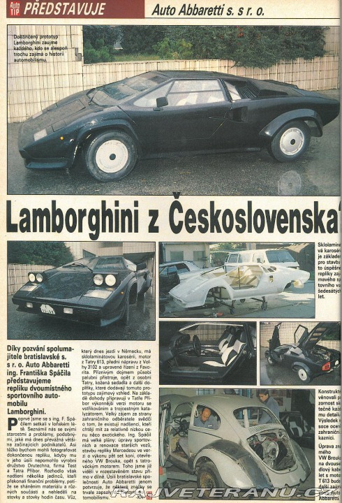 Lamborghini Countach Abbaretti 1991