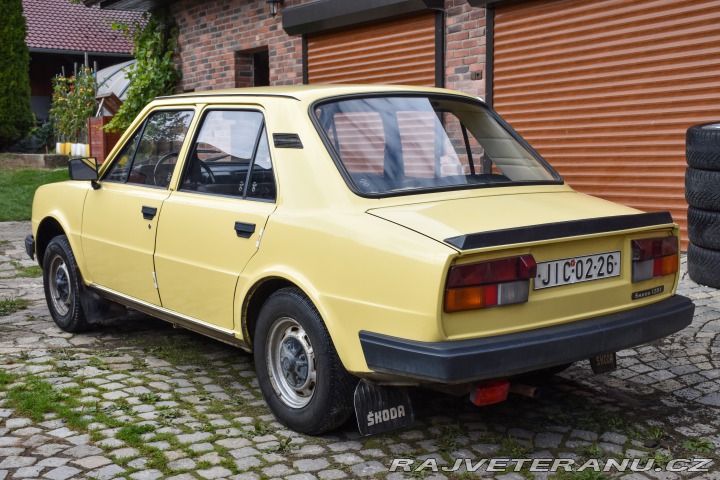 Škoda 120 L nová STK eko zapl. 1983