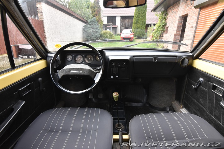 Škoda 120 L nová STK eko zapl. 1983