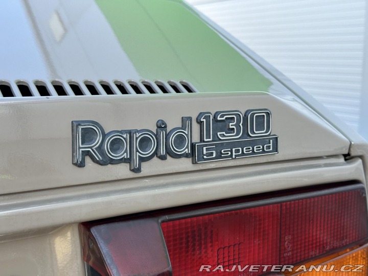 Škoda Rapid 130 5speed 43kW Autorádio 1988