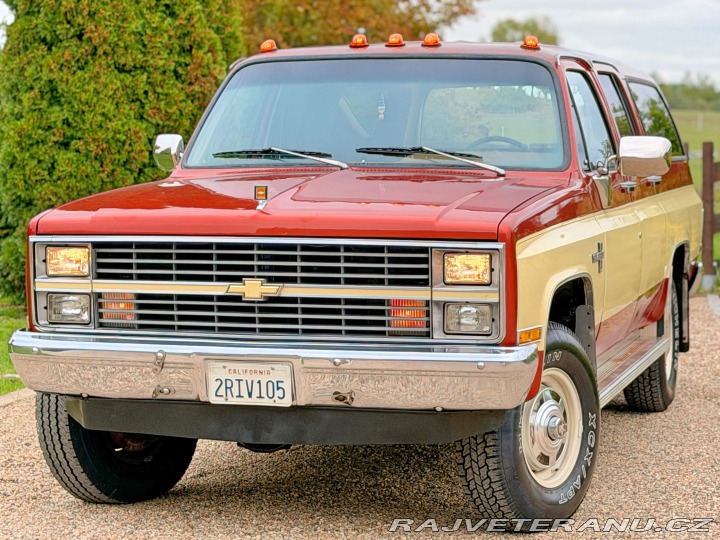 Chevrolet Suburban K20 Silverado 5.7 V8 4x4 1983