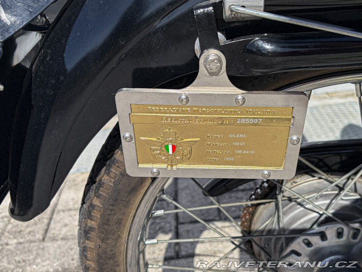Ostatní značky Ostatní modely Gilera 150 GRAN TURISMO 1956