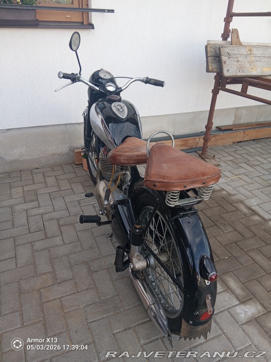 Jawa 350 pérák 1950