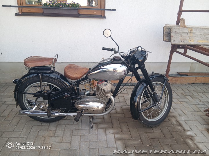 Jawa 350 pérák 1950