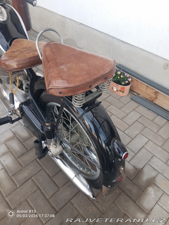 Jawa 350 pérák 1950