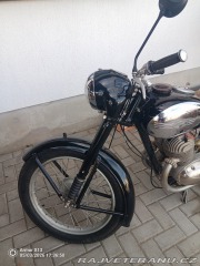 Jawa 350 pérák 1950