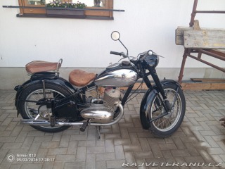 Jawa 350 pérák 1950