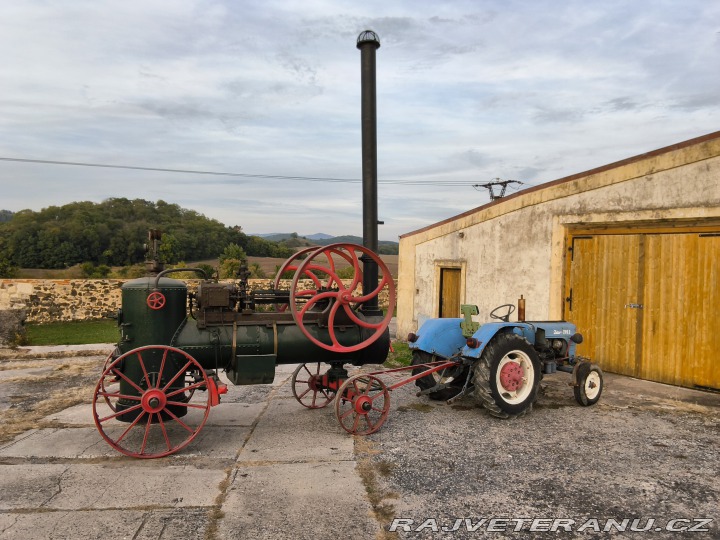 Ostatní značky Ostatní modely parní lokomobil MERLIN 1896