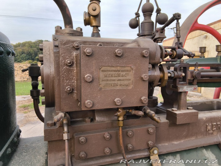 Ostatní značky Ostatní modely parní lokomobil MERLIN 1911