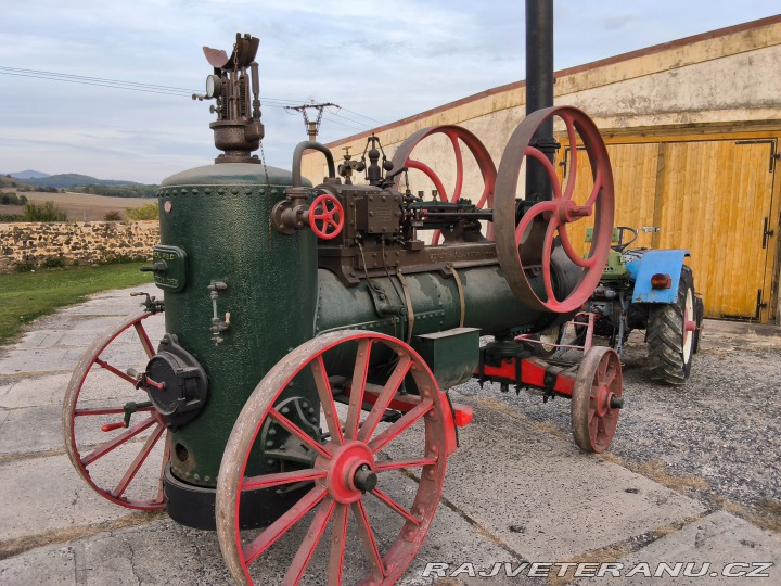 Ostatní značky Ostatní modely parní lokomobil MERLIN 1896
