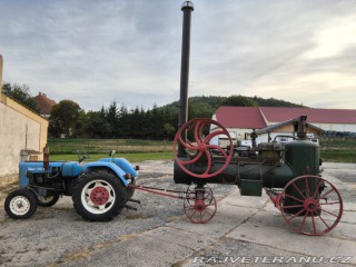 Ostatní značky Ostatní modely parní lokomobil MERLIN 1896