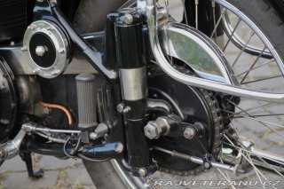 BSA B31 OHV - 350cc - Bílé SPZ 1952