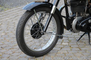 BSA B31 OHV - 350cc - Bílé SPZ 1952