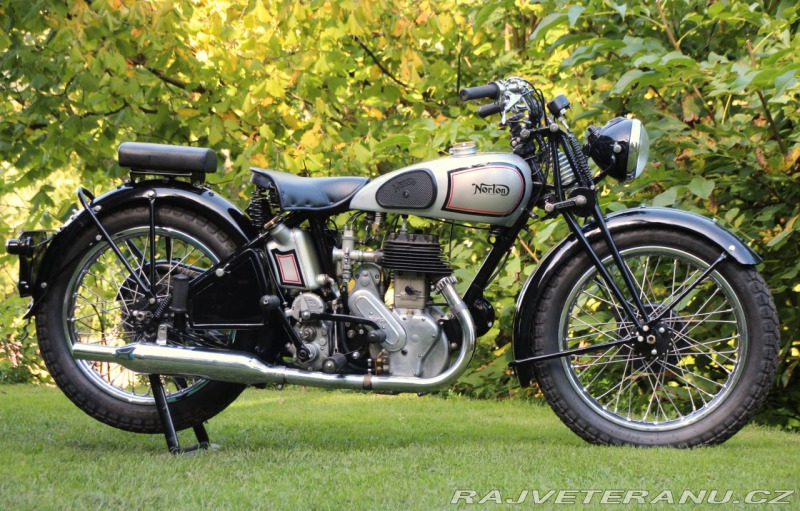 Norton Ostatní modely WD 16H 500cc - Bílé SPZ