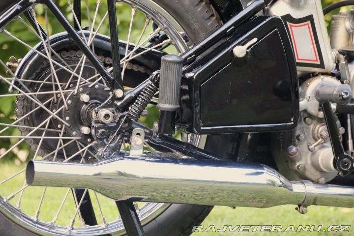 Norton Ostatní modely WD 16H 500cc - Bílé SPZ 1943
