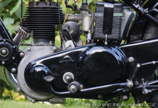 Norton Ostatní modely WD 16H 500cc - Bílé SPZ 1943