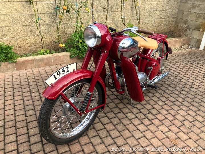 Jawa 250 Jawa ČZ 250ccm 1952