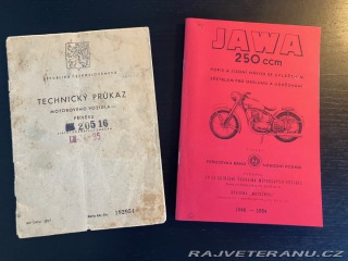Jawa 250 Jawa ČZ 250ccm 1952
