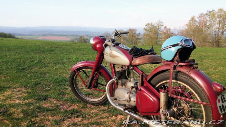 Jawa 250 Pérák 1953