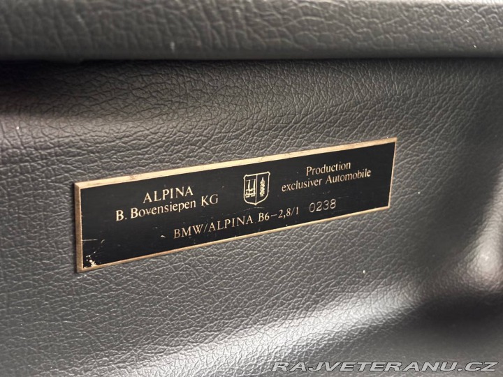BMW 6 Alpina B6 1986