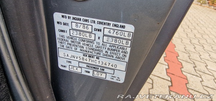 Jaguar XJS V12 1986