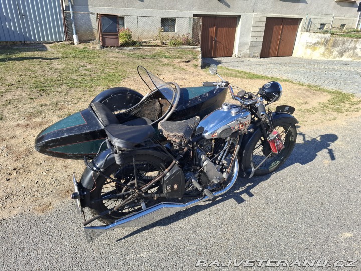 BSA Ostatní modely 500 ohv sloper 1931
