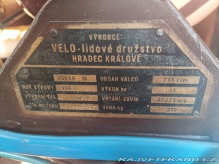Velorex 16/250 Velorex Oskar 1962