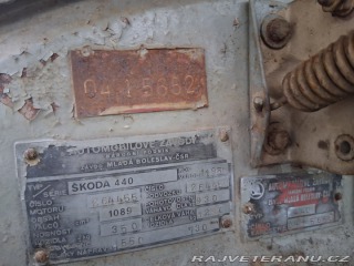 Škoda 440 Spartak Standart 1956