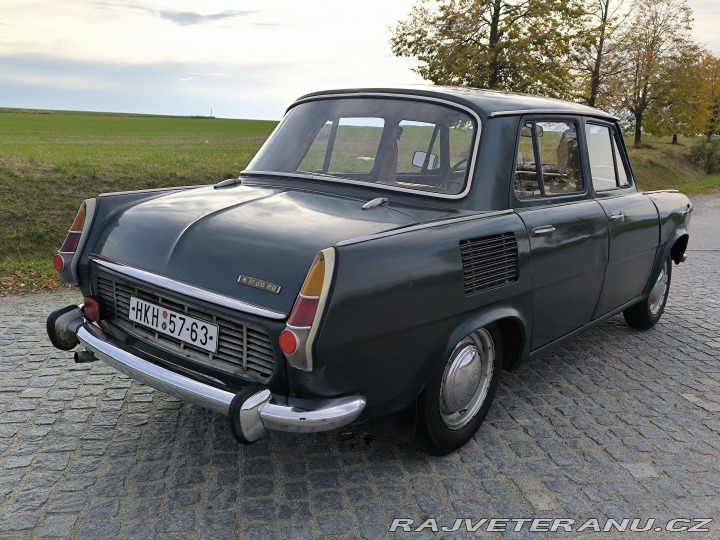 Škoda 1000 MB - NOVÁ STK, EKO PLACENO 1968